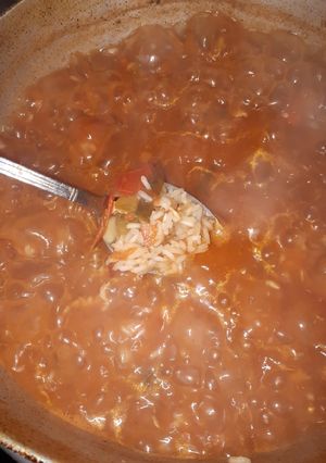 Una foto de Guiso de arroz