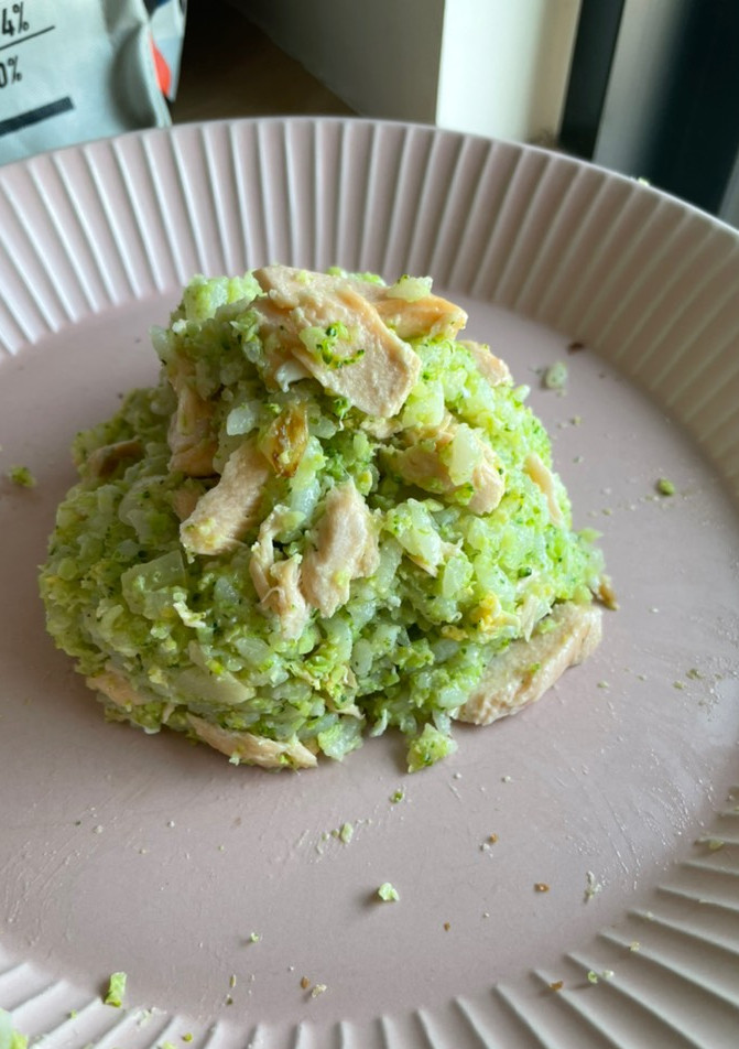 清冰箱-一打二專用挑不掉菜的鮭魚炒飯 的食譜成品照片