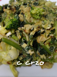 Una foto de Revuelto de verduras