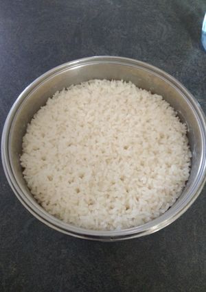 Une photo de Riz a la jap' (sushi/buddha bowl)