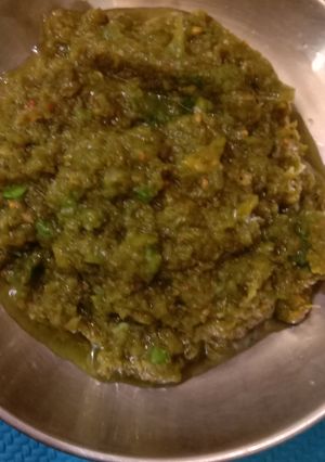 A picture of Green Chutney.
