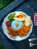 Nasi Uduk Bunga Telang