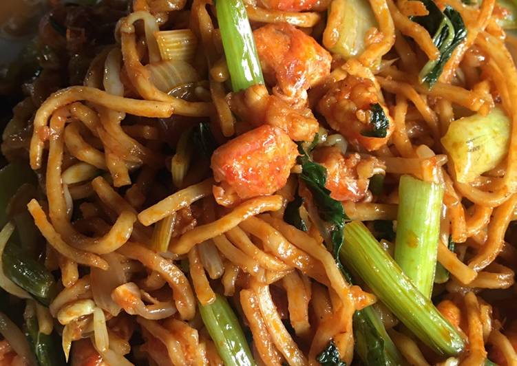 Mie goreng udang