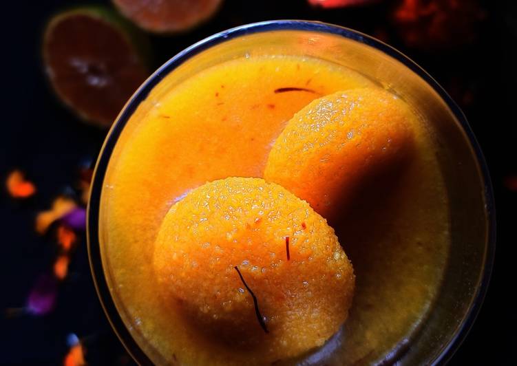 How to Prepare Perfect KOMOLA BHOG /ORANGE RASAGULLA