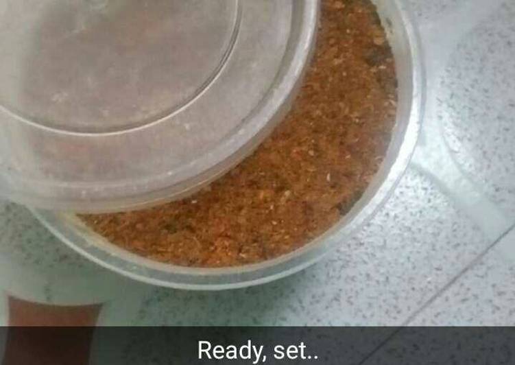 Best Suya spice /yaaji Recipe | Easy way to make Suya spice /yaaji Award-winning