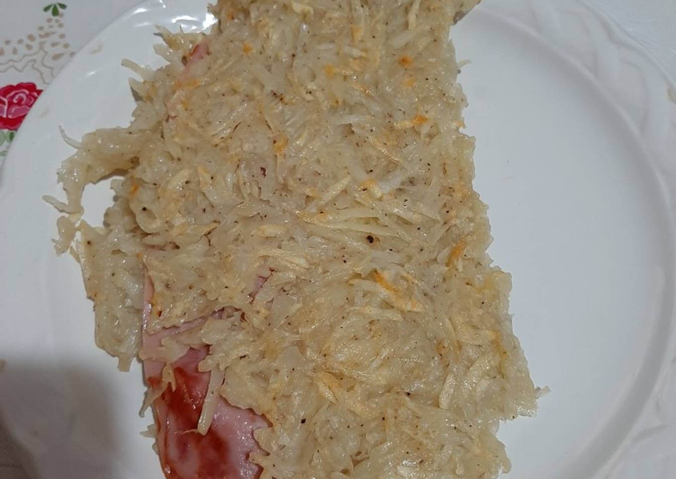 Omelette (sin huevo) de papas