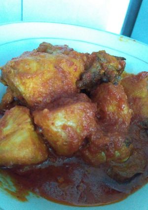 Foto resep Ayam Bumbu Rujak