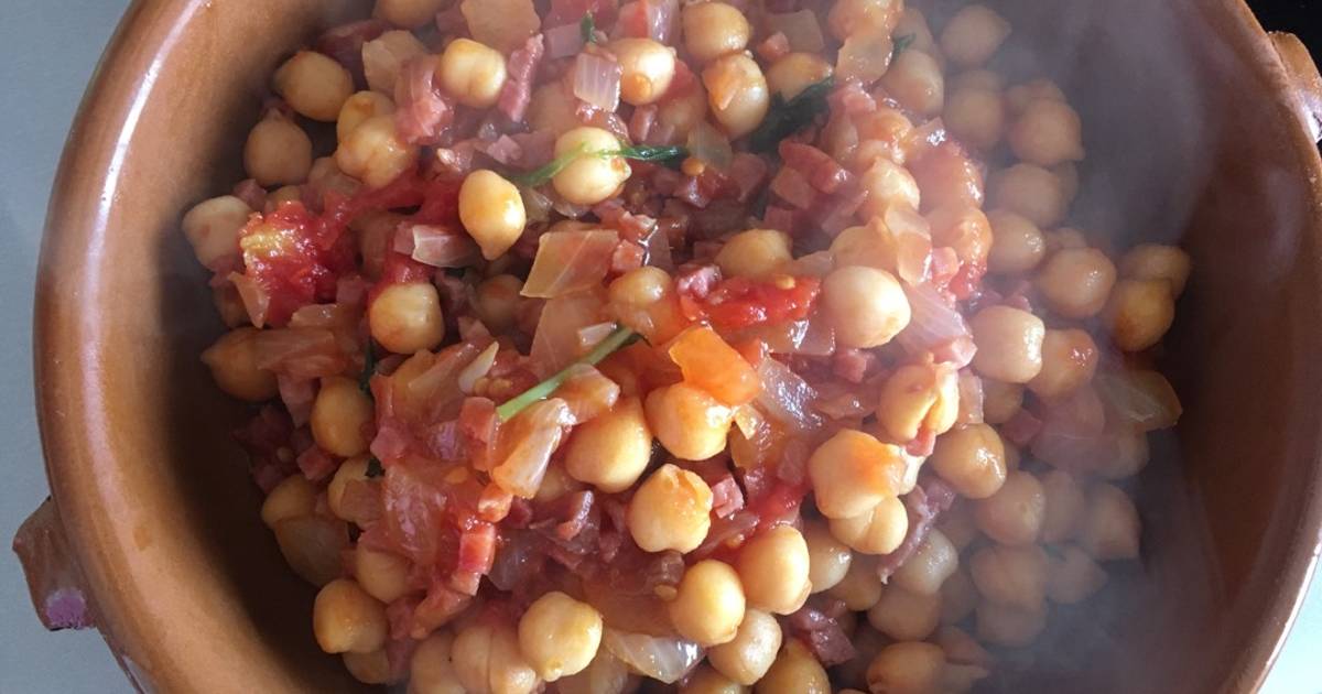 🍅Garbanzos con sofrito🍅 Receta de Cristy Recetas- Cookpad