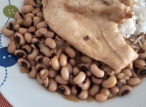Una foto de Frijoles Castilla con filete