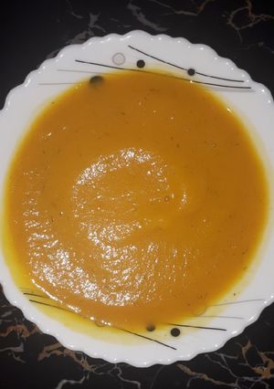 A picture of Yummy vegetable soup.