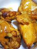 Sweet BBQ Mustard Chili Chicken Wings