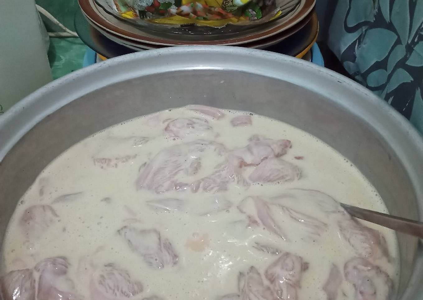 Marinasi Ayam Goreng Susu
