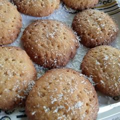 A picture of Coconut cookies.