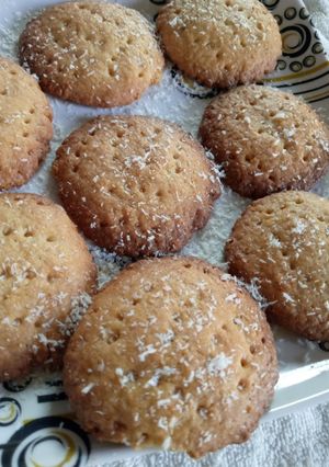 A picture of Coconut cookies.