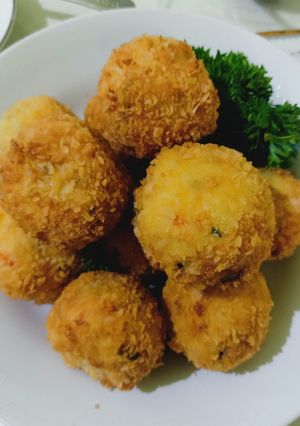Foto resep Perkedel Nasi Super Cheesy