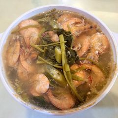A picture of Shrimp in Tamarind Soup.