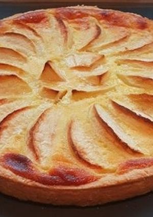 Une photo de Tarte alsacienne aux pommes