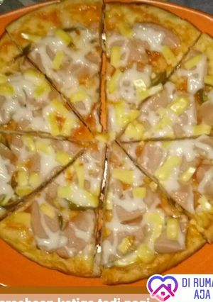 Foto resep Pizza teflon simple