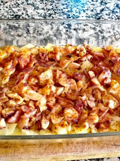 Una foto de Rejo a la gallega con patatas