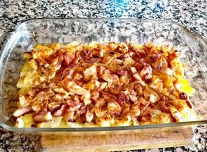 Una foto de Rejo a la gallega con patatas