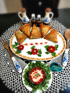 عکسی از دستور سمبوسه الهام پز