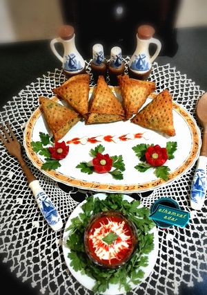 عکسی از دستور سمبوسه الهام پز