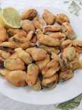 Cozze impanate e fritte