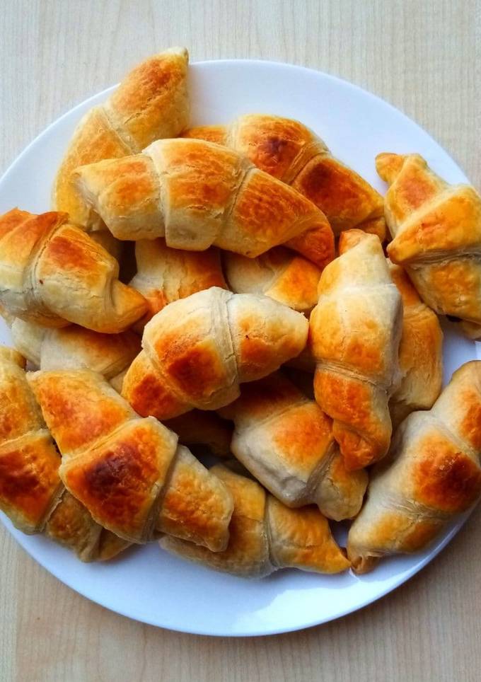 Круасани з шоколадом