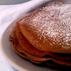 A picture of Chocolate Crêpes.