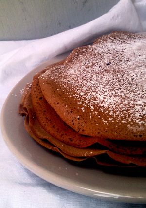 A picture of Chocolate Crêpes.