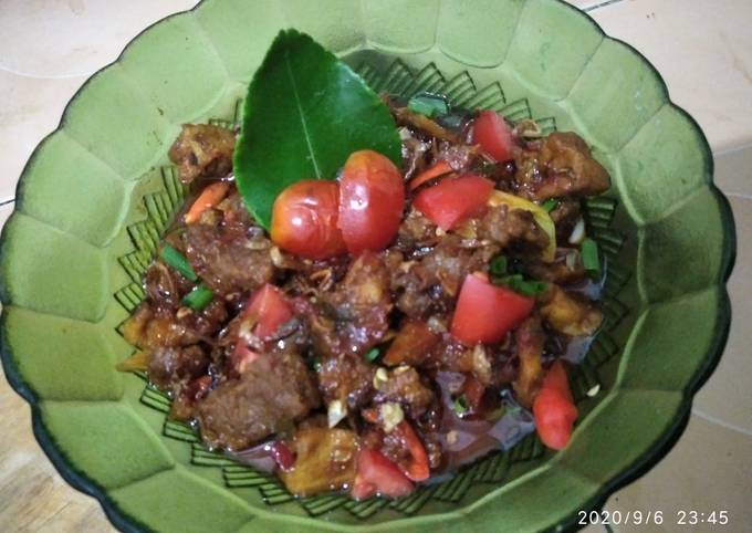 KRENGSENG DAGING TAHU (MASAKAN SEHARI HARI)