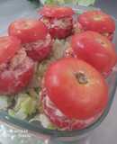 Tomates rellenos fríos