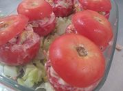 Una foto de relleno de masas dulces