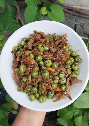 Foto resep Tumis Leunca Teri Pedas