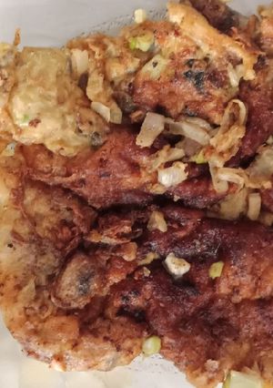Foto resep Telor dadar jamur