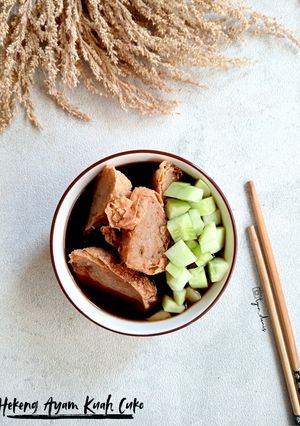 Foto resep Hekeng Ayam Kuah Cuko