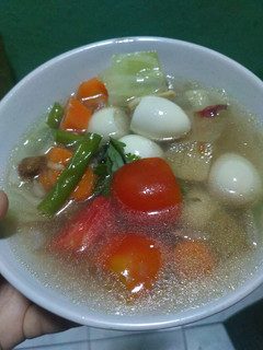 Foto resep Sayur Sop Telur Puyuh