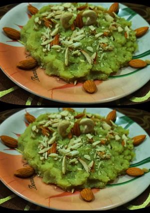 शकरकंदी हलवा (sweet potato halwa recipe in Hindi) रेसिपी मुख्य फोटो