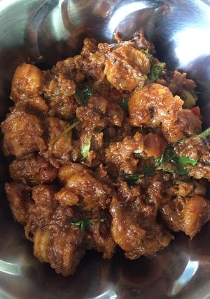 A picture of Prawn gravy.
