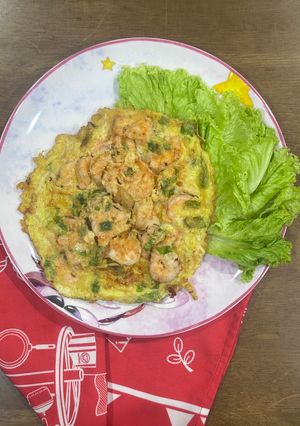 Foto resep Shrimp Omelette