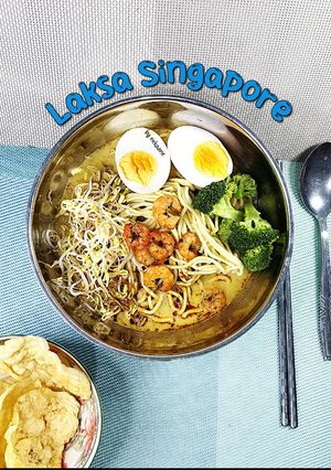 Foto resep 279. Laksa Singapore Praktis