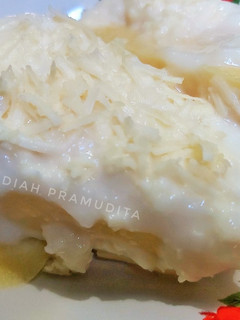 Foto resep Puding Jagung Vla Susu Topping Keju