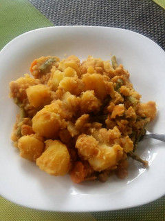 A picture of Potato beans.