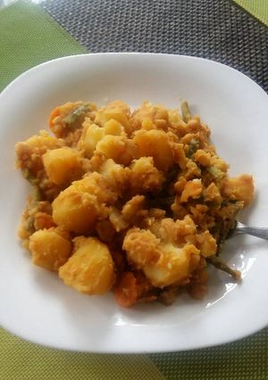 A picture of Potato beans.
