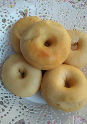 A picture of No sugar doughnuts.
