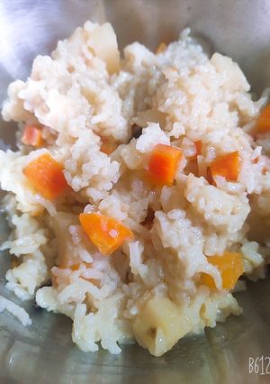 A picture of Veg Pulao for toddler 2 year old baby.