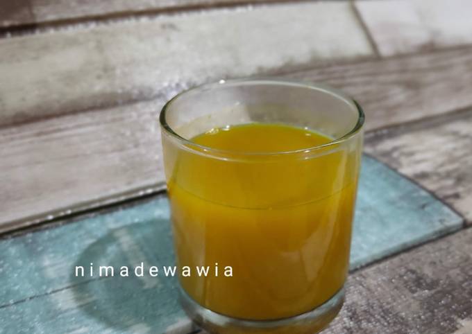 Resep Kunyit Asam Anti Gagal