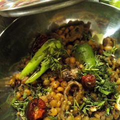 Chana dal karela A picture of Chana dal karela.