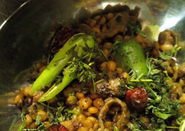 Recipe of Homemade Chana dal karela