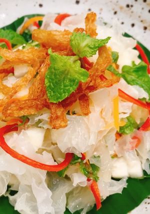 Hình của món Hương mùa hè|Salad nấm tuyết.